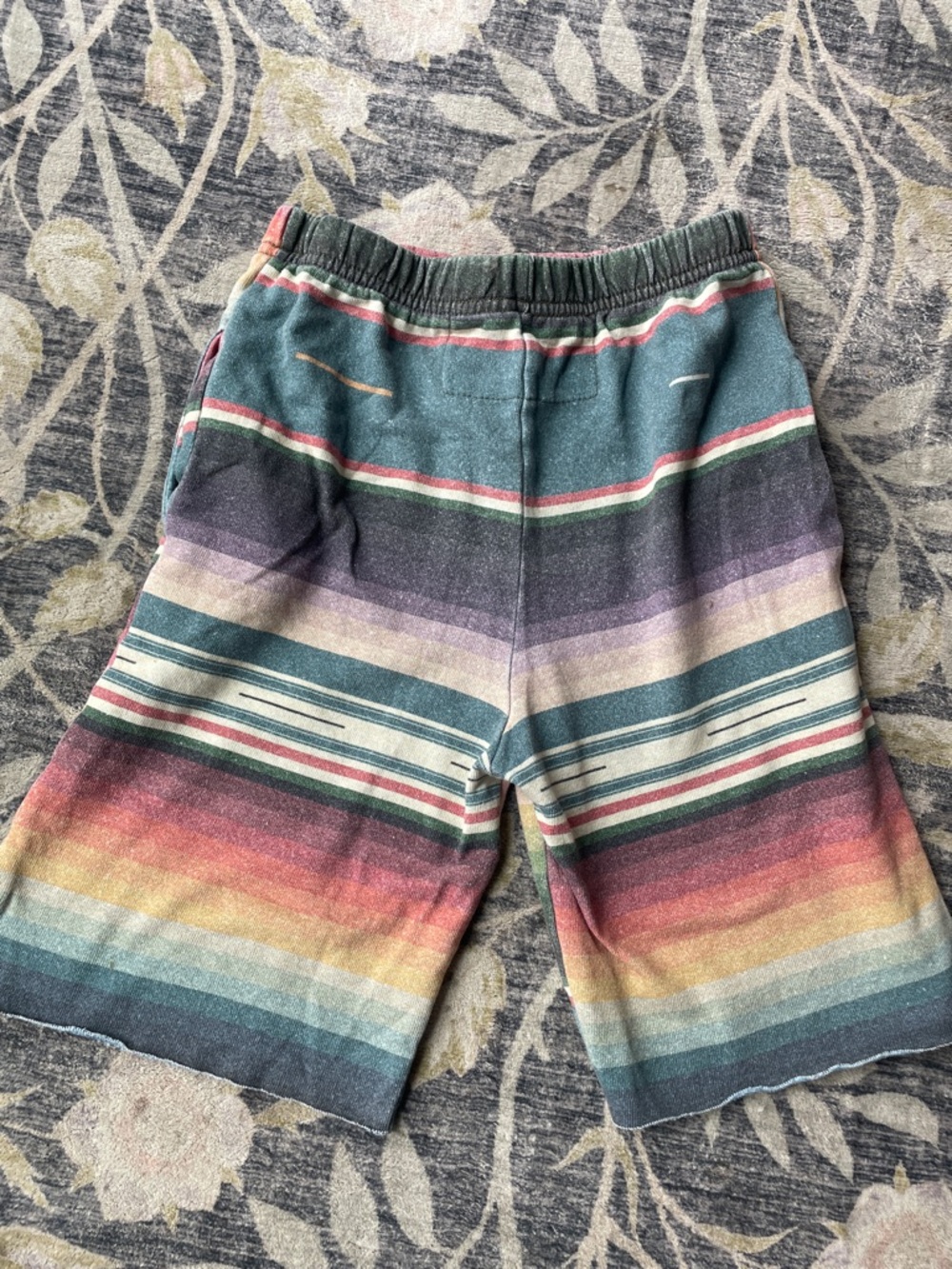 Aviator Nation Kids Rainbow Serape Shorts Pockets 14 - Picture 6 of 9